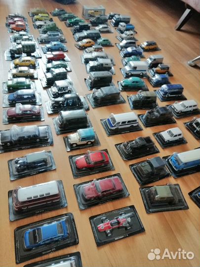 Автолегенды СССР (полная коллекция)модели 1:43