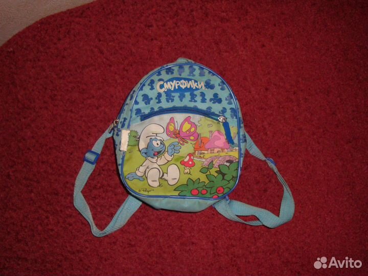 Детский рюкзачок Смурфики