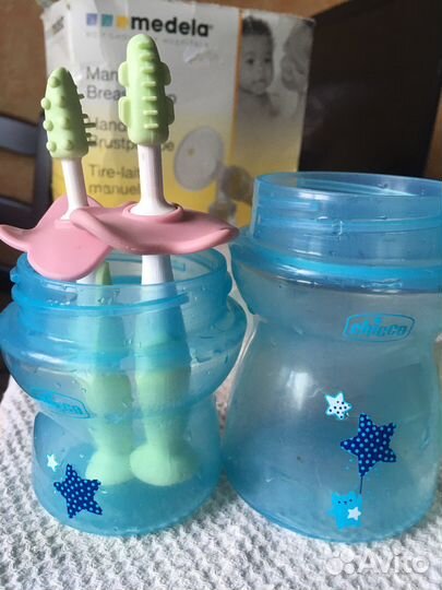 Набор Бутылочки Chicco medela roxy-kids