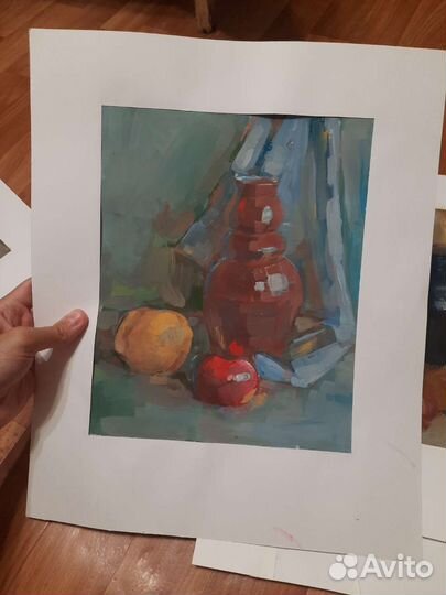 Учебные работы.Рисунок и Живопись