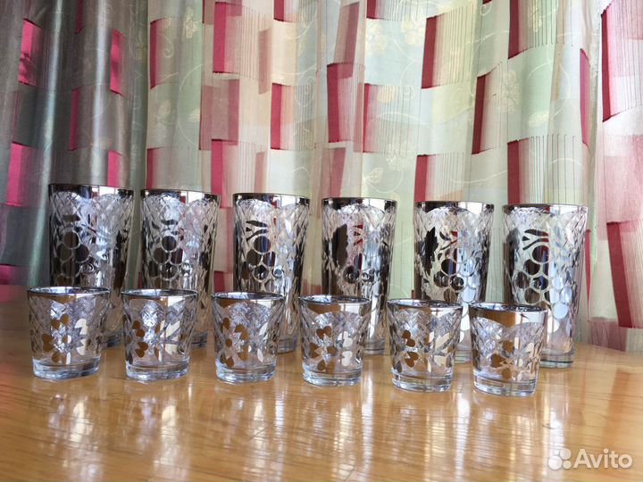 Фужеры, стаканы, стопки