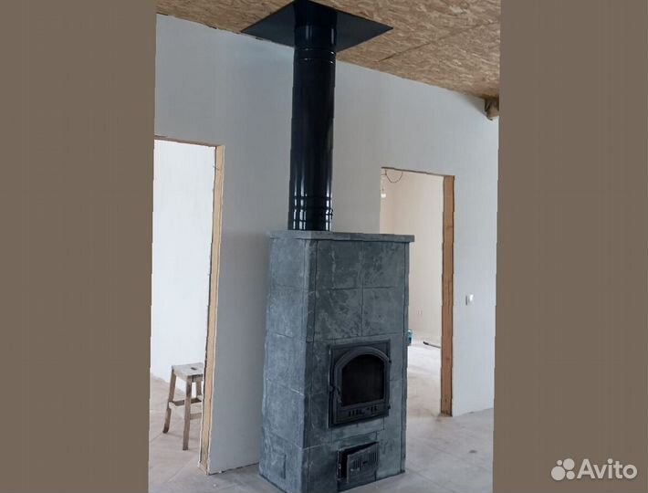 Печь камин талькомагнезит