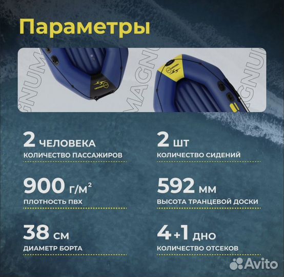 Надувная лодка пвх