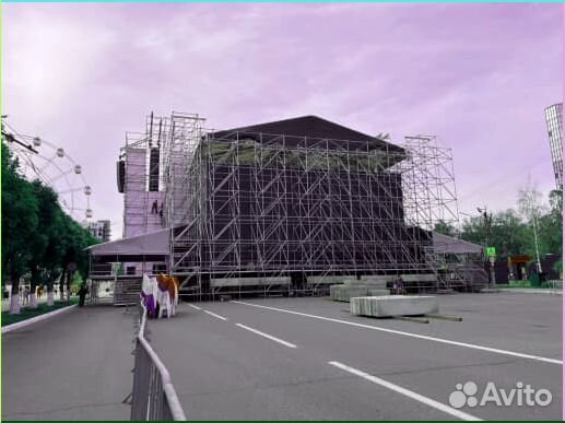 Сценические конструкции Layher аренда/продажа