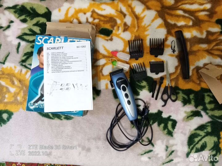 Машинка для стрижки волос Scarlett SC 1262