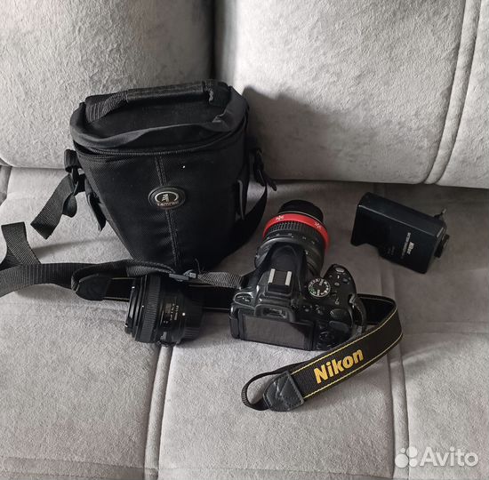 Nikon d5100, 2 объектива