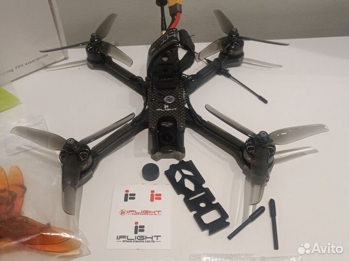 Fpv дрон Iflight Nazgul 5 TBS crossfire analog