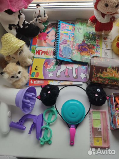 Игрушки пакетом для девочки