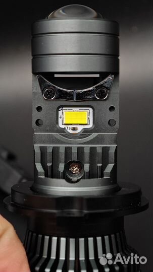 Светодиодные лампы мини линзы Aozoom - H4 12V 70w