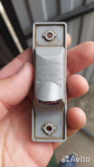 Фонарь подсветки номера авео