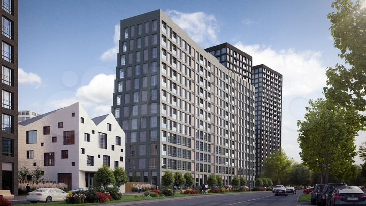 1-к. квартира, 45,6 м², 22/25 эт.