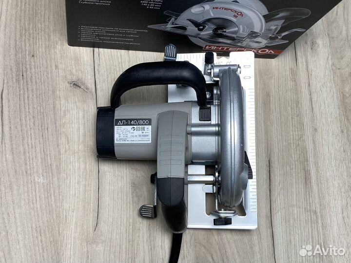 Дисковая пила интерскол дп-140/800
