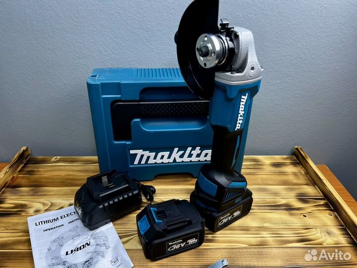 Аккумуляторная ушм болгарка Makita (новые)