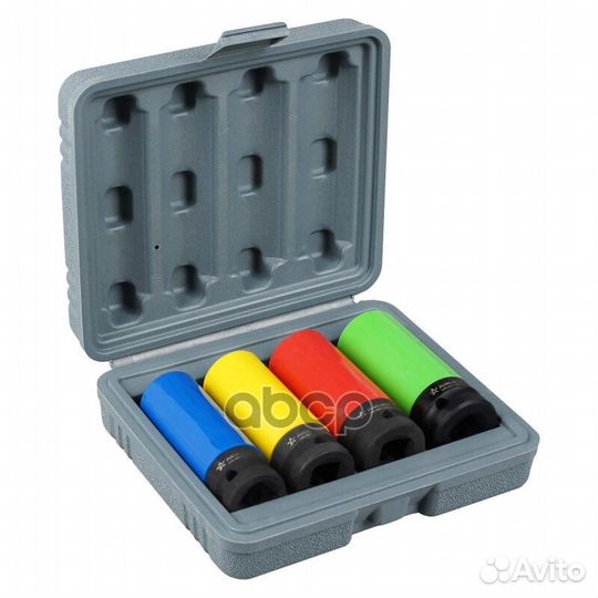 Набор головок ударных для колёсных дисков 1/2