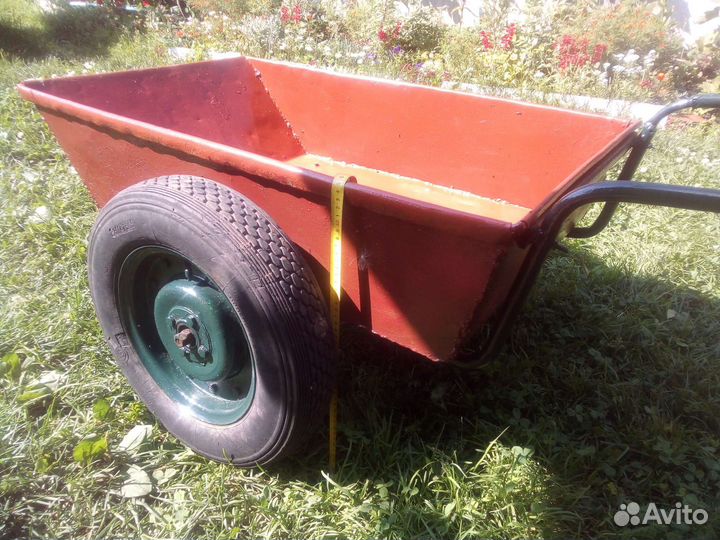 Тележка строительная садовая прицеп вело 2х колёс