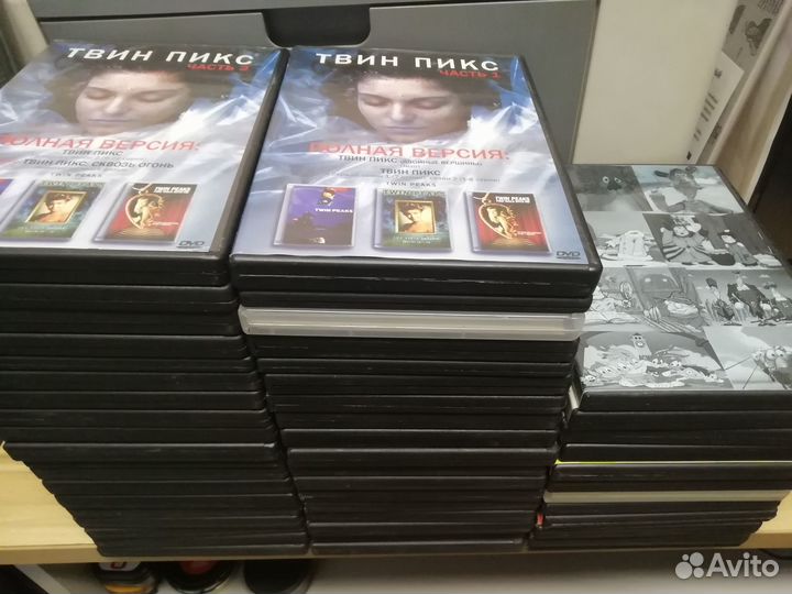 DVD боксы 77 шт