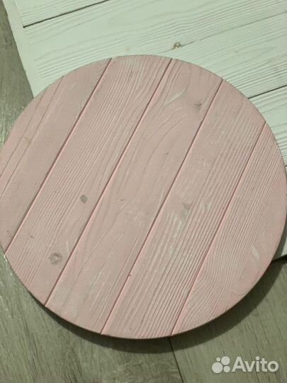 Деревянный фон для фото 35см Фотофон