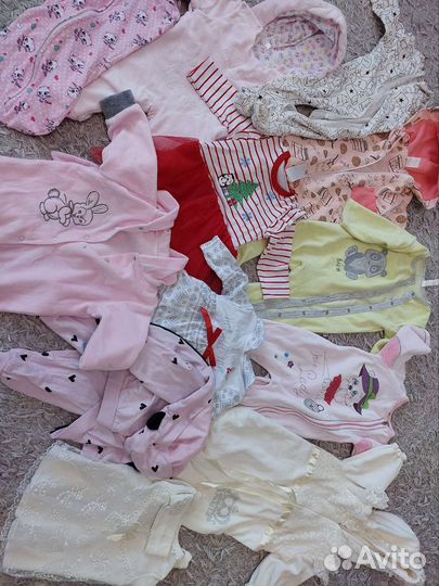 Детские вещи пакетом для девочки
