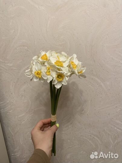 Цветы искуственные, пионы, розы, камелии