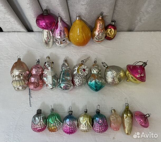 Елочные игрушки СССР