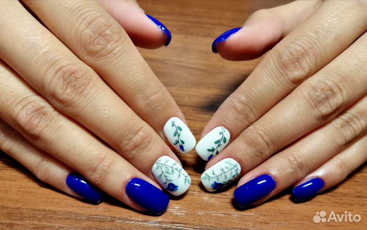 Маникюр, гель лак, брови, биотатуаж (хна)