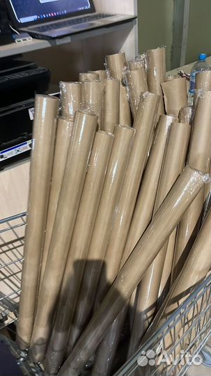 Крафтовая бумага в рулоне 84 см / 15 м (вес 850г)