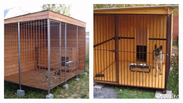 Уличный вольер для собак