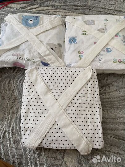 Бортики в детскую кроватку