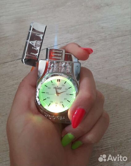 Зажигалка-часы