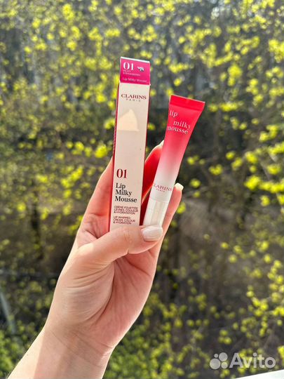 Clarins мусс для губ