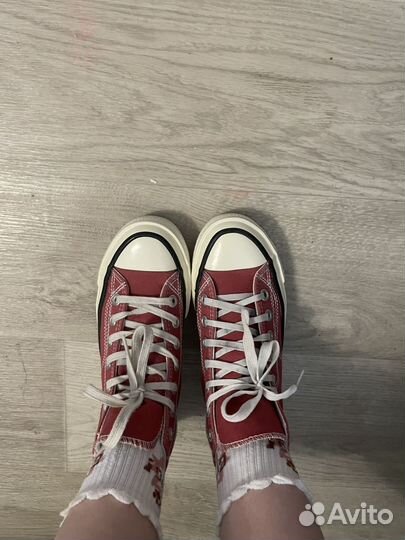 Кеды женские конверсы