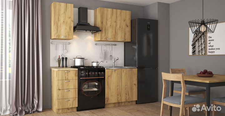 Кухонный гарнитур новый Рокет 1.2м