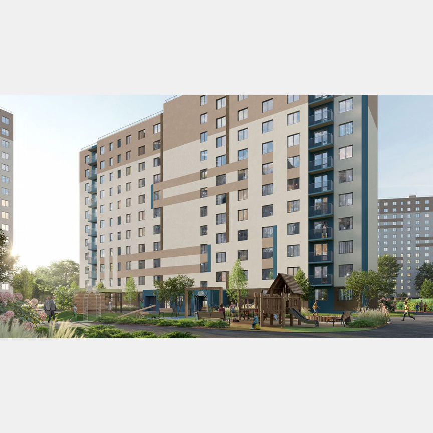Квартира-студия, 21,4 м², 5/16 эт.