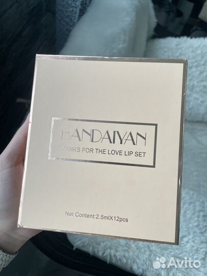 Набор матовых помад для губ