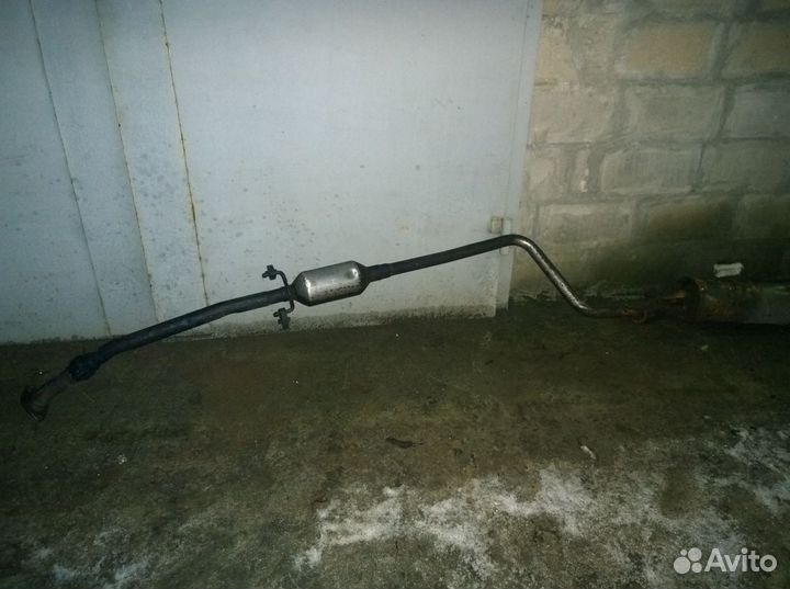 Глушитель toyota yaris verso 1.4d