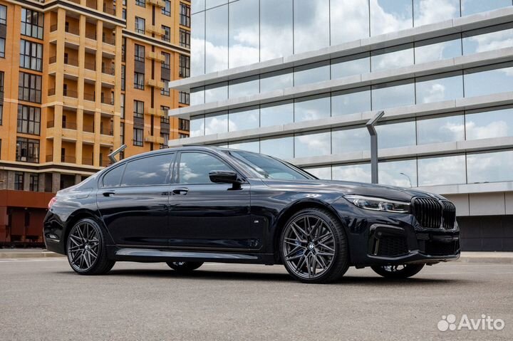 Кованые диски vossen R21 на BMW 7 series