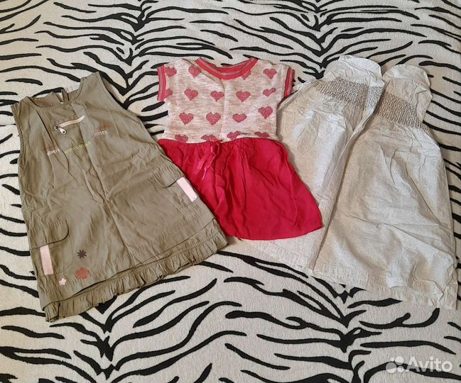 Летние вещи на девочку 110-116 пакетом