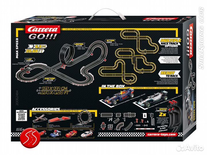 Автотрек Carrera GO Max Speed