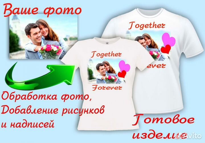 Печать на футболках, кружках