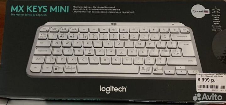 Клавиатура logitech MX keys mini