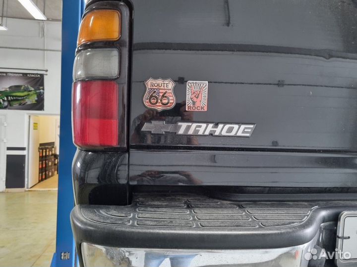 Коллекцонный шильд tahoe blazer задней части