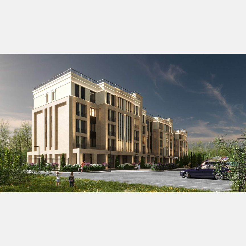 2-к. квартира, 62,6 м², 3/5 эт.