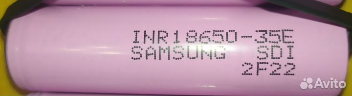 Высокотоковые литиевый аккумулятор INR 18650