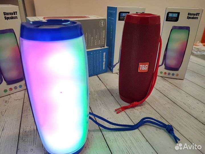 Светящаяся колонка новая, T&G, разные цвета