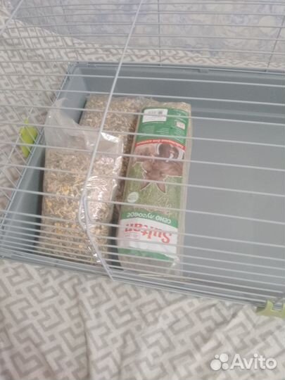 Большая клетка для грызунов состояние новой