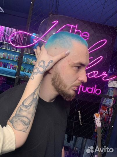 Окрашивание в один тон