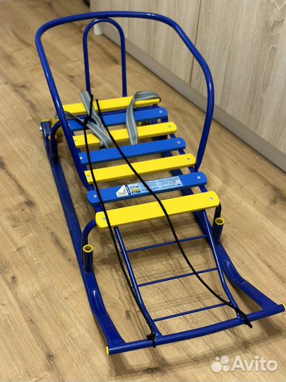 Санки детские с колесами