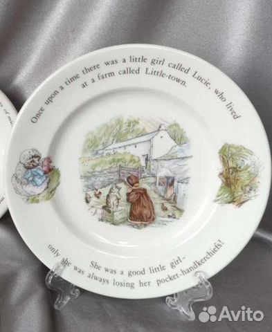 Тарелка детская Англия диаметр 17,5 см