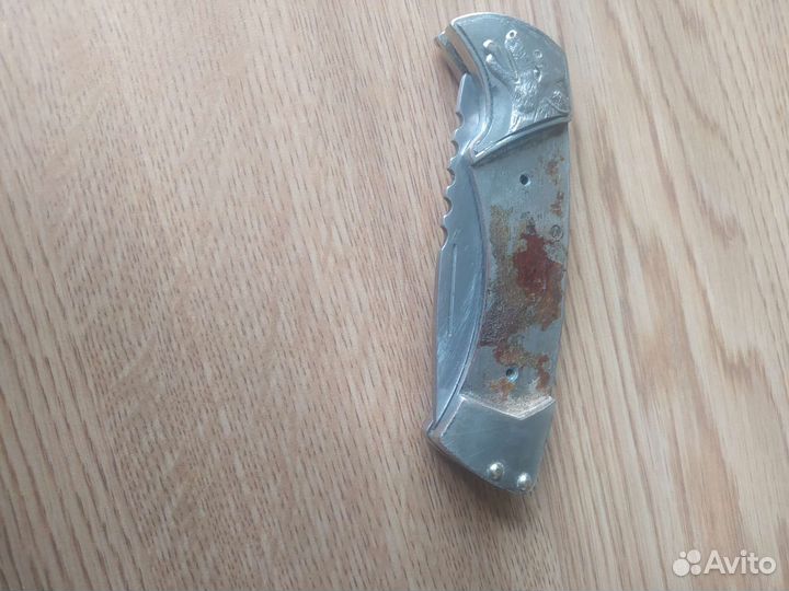 Нож складной волк