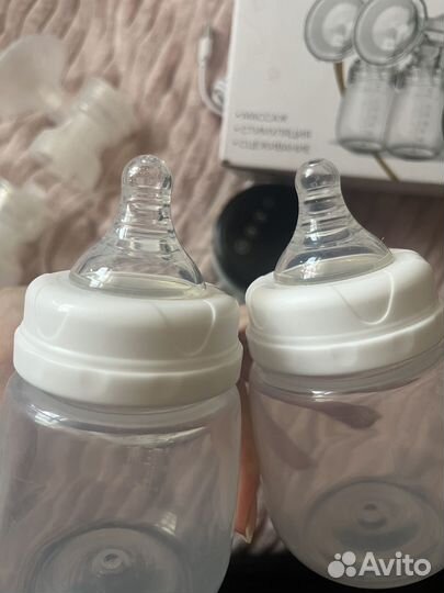 Молокоотсос электрический двойной evo mama